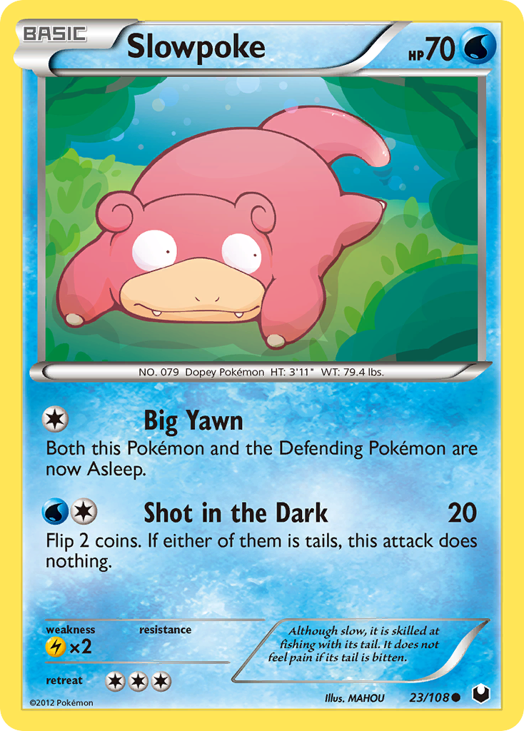 Dark Explorers Slowpoke #23/108